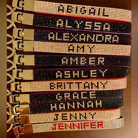 Other - Bling Name Key Chains ( Free)